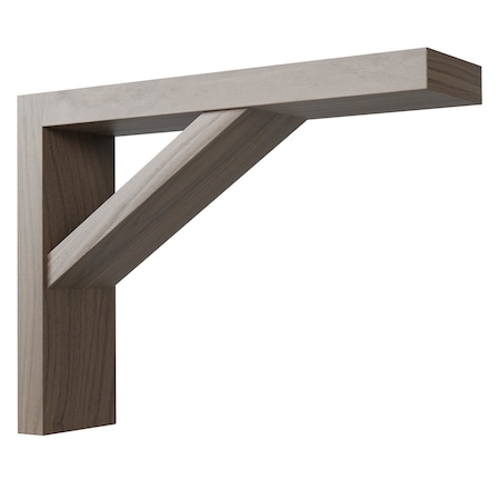 Designs Of Distinction Lexington Bar Bracket - Tall, Walnut 01605008WL1